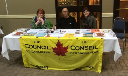 Members of the new Sudbury chapter of the Council of Canadians. (Photo by Scott Neigh)