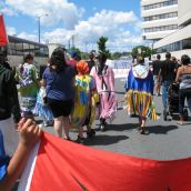 Marching down Brady