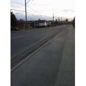 Martindale Road.  “Martindale, between Charlotte and Copper streets, 4 ft 4 in of sand on the north side and 8 ft 6 in on the south side. This section also is quite wide and bike lanes would easily fit.”  Photo by Julian Rickards.